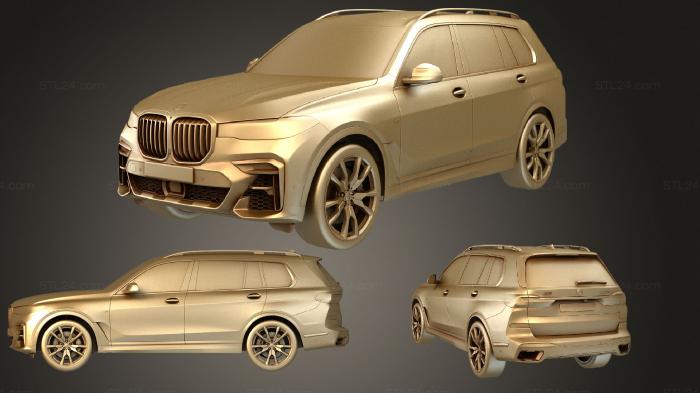Vehicles (BMW X7 M Sport 2019, CARS_0875) 3D models for cnc
